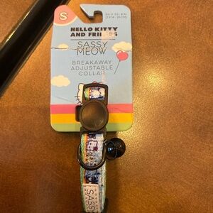 Hello Kitty Sassy Meow Breakaway Adjustable Cat Collar New